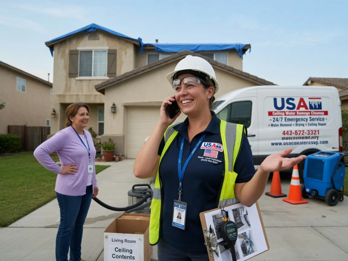 Ceiling Water Damage Restoration Downey, CA FAQs